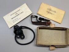 WW2 US Army Signal Corp T-30-S Throat Microphone Set in original packaging. NOS picture