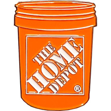 Home Depot Pin Associate orange bucket lapel pin BL12-004 P-263 picture