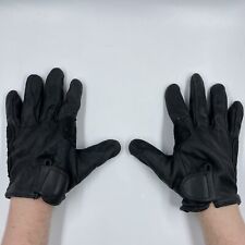 US Army Light Duty Utility Combat Black Gloves Used XL X-Large picture