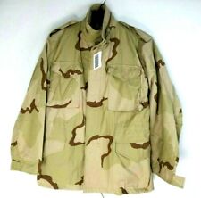 US Military M65 Field Jacket Coat Cold Weather Desert Camouflage Small Reg  picture