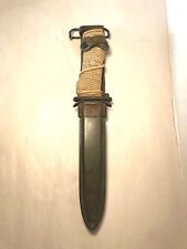 WW11 Military U.S. M8 BMCO Sheath Case US M5-1 Bayonet Knife Vintage picture