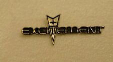 Authentic NEW Pontiac Pin Badge Pontiac Excitement Pin Badge Older Auto Collect picture