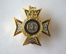 British Army cavalry The Light Dragoons cap badge  picture