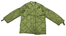 USGI Military M65 FIELD JACKET QUILTED COAT LINER OD Green Extra Small NEW picture
