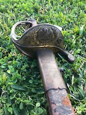 Confederate Staff & Field officers sword by Dufilho N. Orleans with CS and Pel. picture