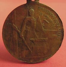 Soviet 3rd Anniversary of October Revolution Medal 1920 Bronze High-quality COPY picture