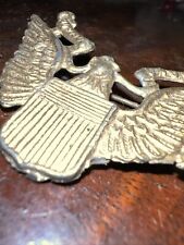War Era Eagle Pin Brass  picture