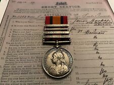 Boer War Queens South Africa Medal Scots Guards picture