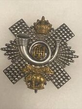 VICTORIAN HIGHLAND LIGHT INFANTRY OFFICERS CAP BADGE picture