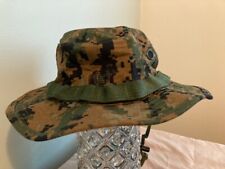 USMC BOONIE COVER / HAT - MCCUU - WOODLAND MARPAT - SIZE LARGE - NWOT picture