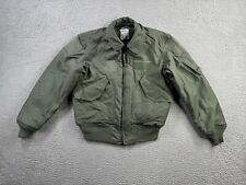 Military Jacket Mens Medium Flyers Cold Weather 45/P 45 P Flight Bomber FR USAF picture