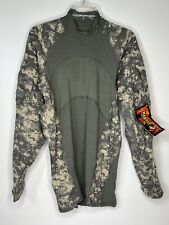 Massif Mountain Gear Army Combat Long Sleeve Shirt Medium Digital Camouflage picture