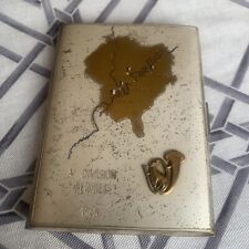 FRANCE WW2 CIGARETTE CASE,3rd ARMORED DIVISION,GERMANY 1945,LOOK picture