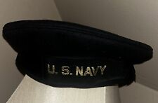 WWII US Navy Wool Beret Hat Sailor Cap picture