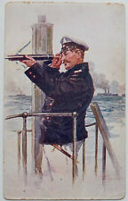 Russia Commander of Submarine with Spyglass Overprint Provisional Government picture