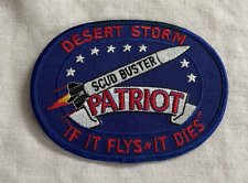 Vintage Desert Storm Scud Buster Patriot 