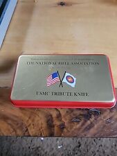 Vintage New United States Marine Corps Semper Fidelis Knife NRA tribute knife picture