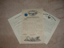 Union or Confederate Army Civil War Officer's Commission Documents (Repro) picture