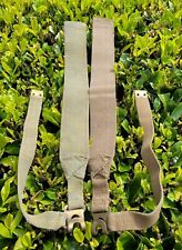 WW2 37 PATTERN WEBBING L STRAPS FOR SMALL/LARGE PACK. picture