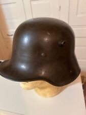 Original German WW1 Combat Helmet -Beautiful-Free Shipping picture