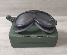 1974 Stemaco Military Goggles Sun, Wind, Dust NSN 8465-01-004-2893 Gray Clear  picture
