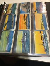 Original (1940’s) World War 2 Trading Cards.  Great Condition Amazing Color. picture