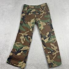 Bass Pro Shops Woodland Camo Pants 34x31 * Military Hunting Cotton picture
