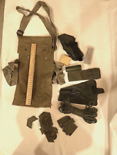 Lot of Canadian Issued Military Items in Bag Patches Matches Fire Stone Rope ETC picture