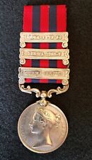 British Indian General Service Medal 1854 clasps Burma (x2), Naga picture