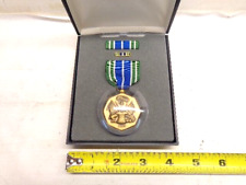 US Army Medal For Military Achievement Box Set Full Size Medal Ribbon Lapel Pin picture