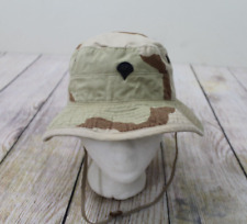 US Military Hat Sun Hot Weather Desert Camo Type II Boonie Bucket Hat 7 1/8 picture