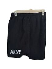Army Physical Fitness Uniform Men's M Shorts, 26-32 X 5, Black. E-4 picture