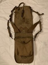 WW1 US Army Haversack Mesh Kit Pouch Combat Field w/pan 1918 Backpack picture