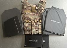 Used Medium Plate carrier KDH Tac 1 multicam ballistic 3A Set Included picture
