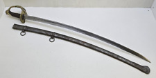 French M1822 Calvary Sword Klingenthal w/ Scabbard Dated 1832 picture