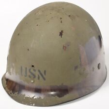 Original Early WWII US Navy USN Westinghouse M1 Helmet Liner w/ Unpainted Washer picture