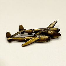 Vintage WW2 Lockheed P-38 Lapel Hat Pin picture