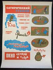 Original 1982 Soviet Work Poster – Communist Propaganda Reminding Workers to Wo picture