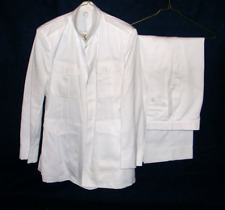 WWII USMC US Marine Corp Dress White Uniform 45L 35L MINT W/ TAG NOT WORN RARE picture