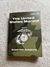 The United States Marine Essential Subjects P1550.14D Military Book 1983 picture