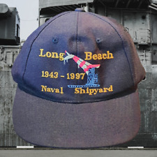 US Navy Long Beach Naval Shipyard Terminal Island California 1943 - 1997 Cap Hat picture