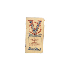 c.1944 Victory Garden Vitamins Memo Note Book Clapp Mortgage Wichita KS WWII Era picture