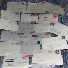 20 1944-5 WWII Love Letters to LT on USS Unimak AVP-31 - Sewickley Pittsburgh PA picture