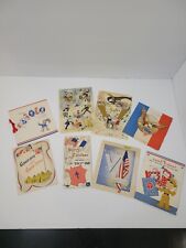 Vintage 1944 WWll Greeting Cards From Soldier to Wife and Wife to Soldier picture