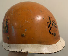 WWII US M1 Helmet Liner MSA Signal Corps Painted picture