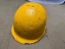 ORIGINAL WWII US ARMY M1 HELMET SHELL, REAR SEAM,  Schlueter Made picture