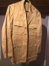 WWII US Navy Camel Tunic Uniform Jacket w/Buttons & Patches  (NF) picture