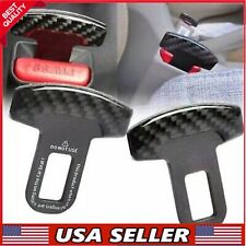 2XCar Seat Belt Buckle Clips- Car Front Seat Belt Buckle Socket Plug, picture