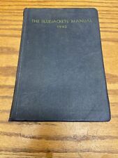 The Bluejackets' Manual US Navy 1940 Tenth Edition Naval Institute Vintage Book picture