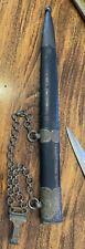 WWII GERMAN DAGGER SCABBARD/ +MINTY GIFT/ HANGER/ ORIGINAL/ OTHER AUCTIONS/ L#1 picture